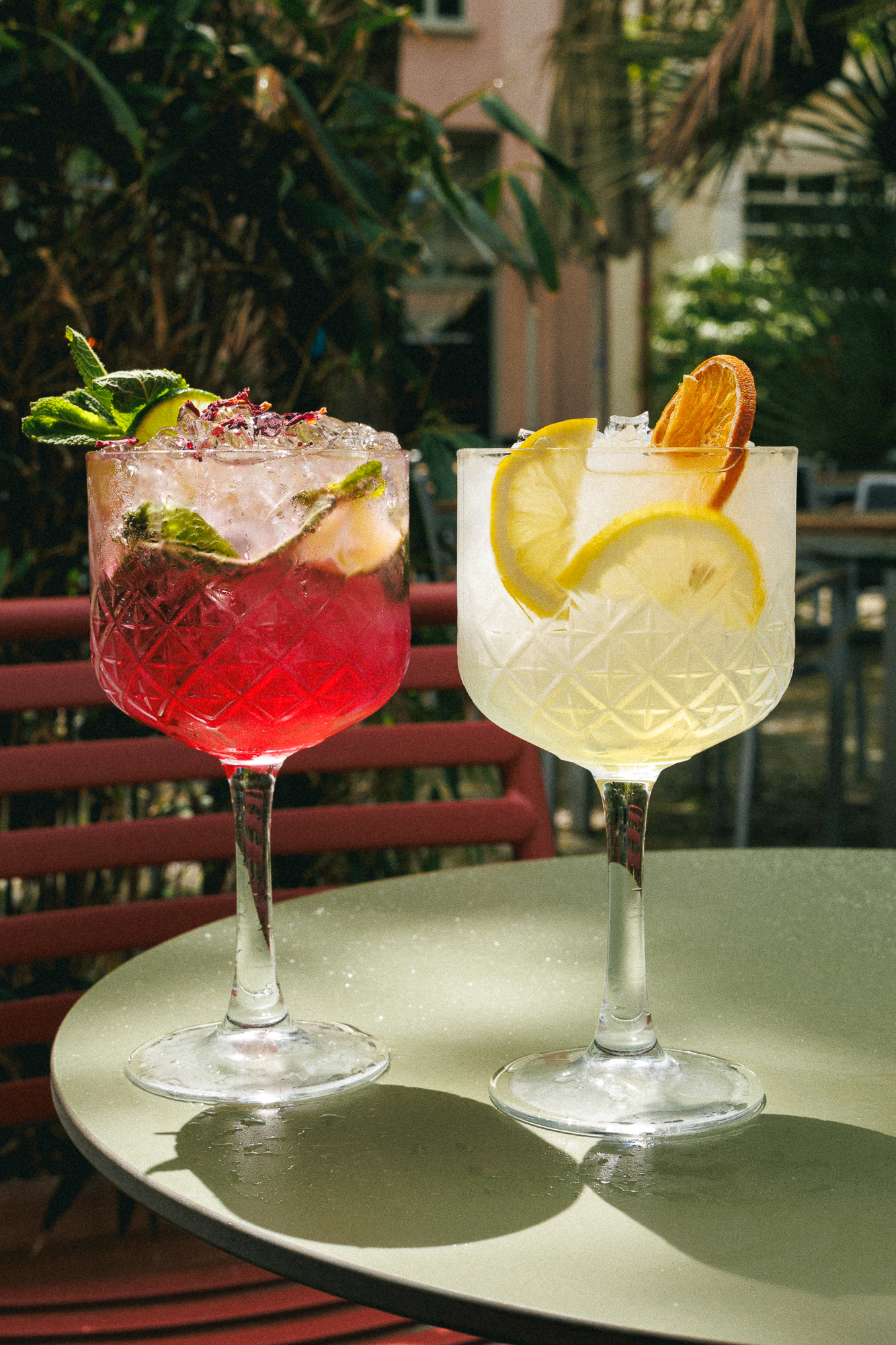 Spritz Drink auf der Terrasse bei Spritz.59 in Karlsruhe